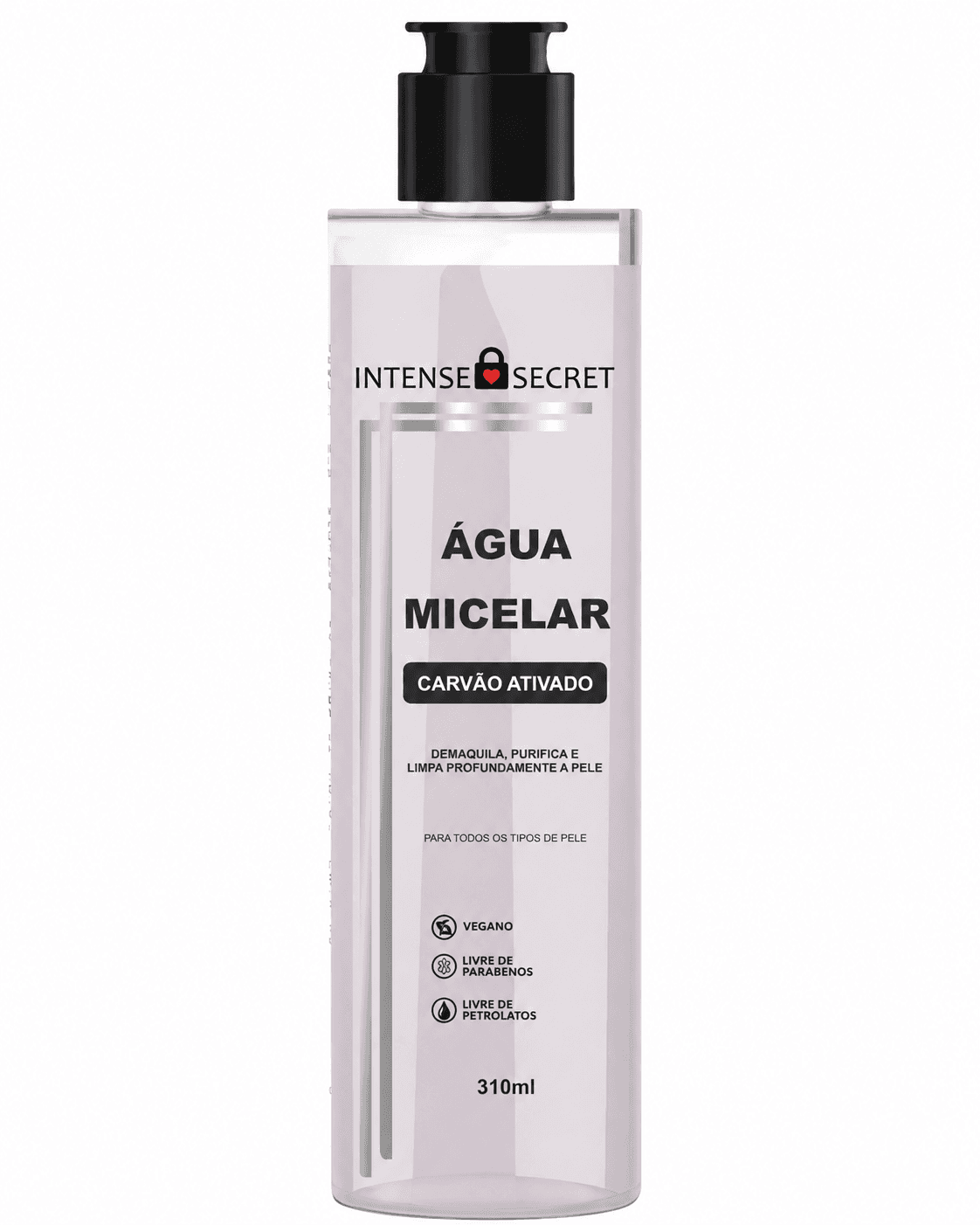 Água Micelar Carvão Ativado 310ml