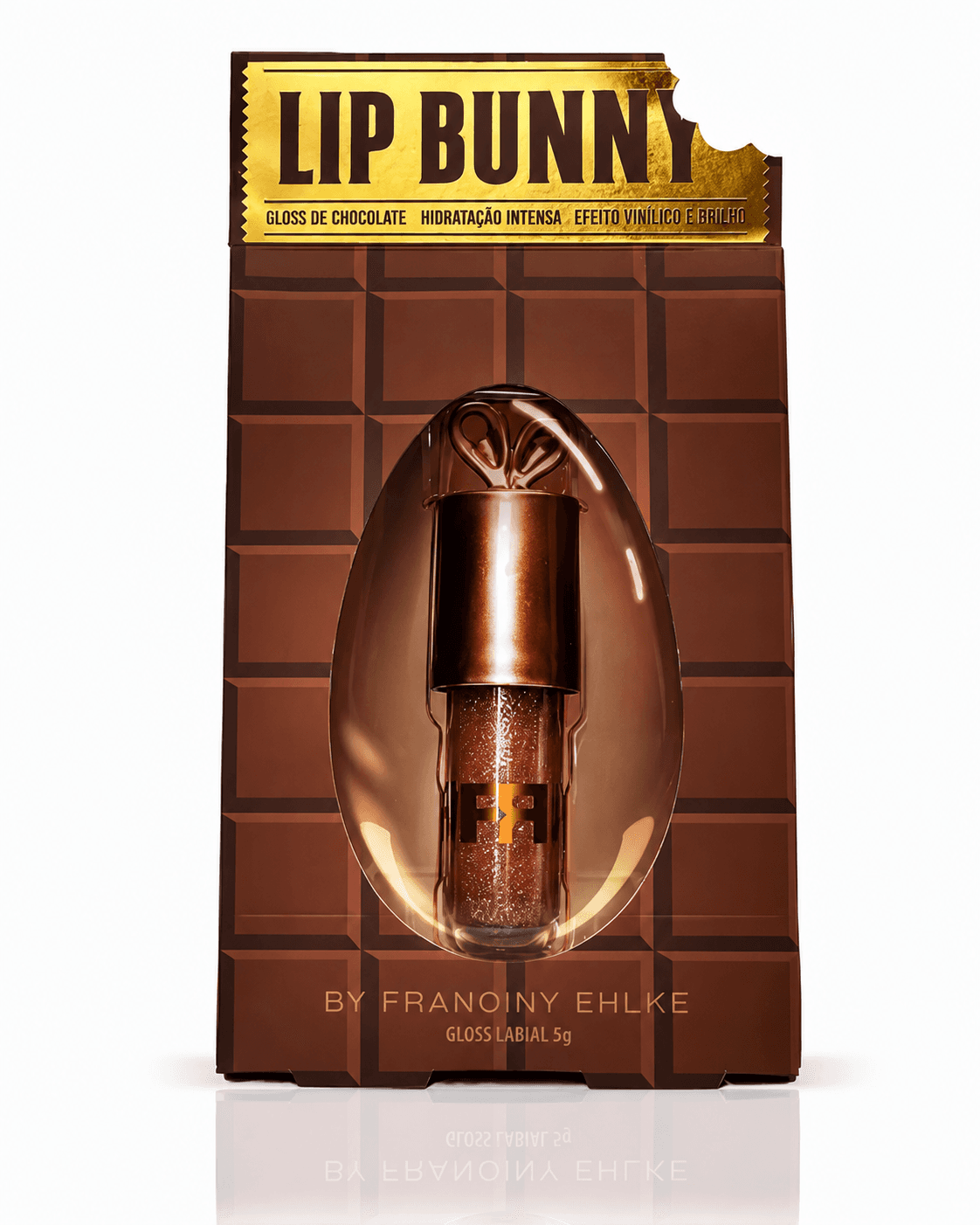 Gloss de Chocolate Fran by Franciny Ehlke Lip Bunny 5g